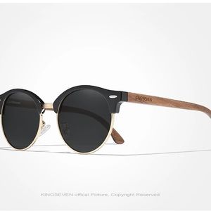 KINGSEVEN Handmade High Quality Black Walnut Sunglasses Polarized UV400 …